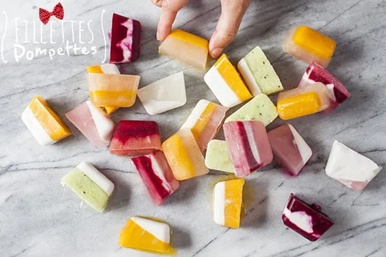 Comment faire des glaçons trois étages – Fillettes Pompettes