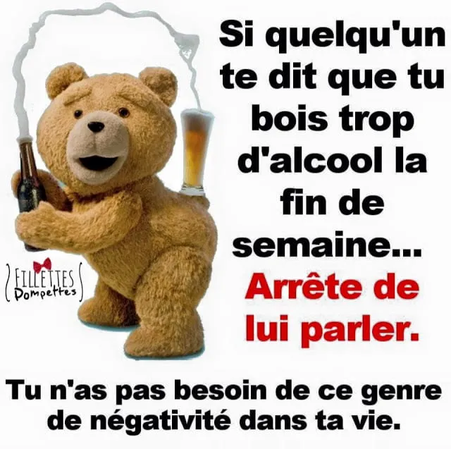 Pas besoin de négativité!