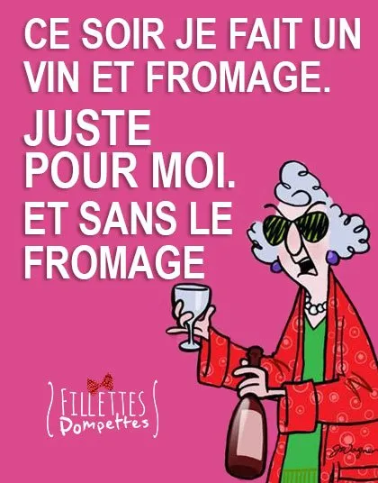 Vin et fromage – Fillettes Pompettes