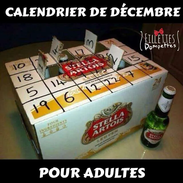 Calendrier pour adultes