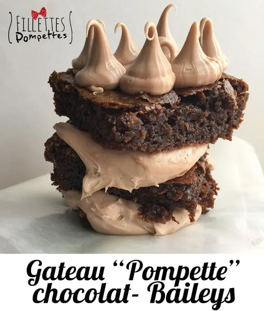 Gateau Pompette chocolat – Baileys
