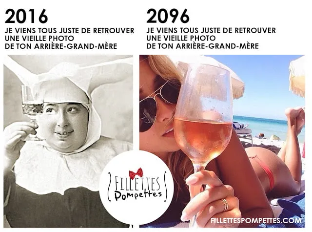 La différence entre le passé et le future!
