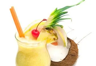 PUNCH À L&rsquo;ANANAS SANS ALCOOL