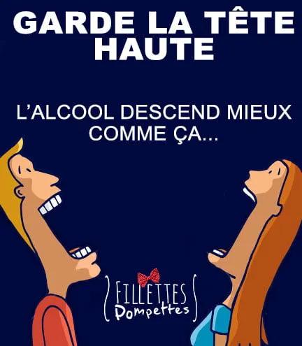 Il faut garder la tête haute!