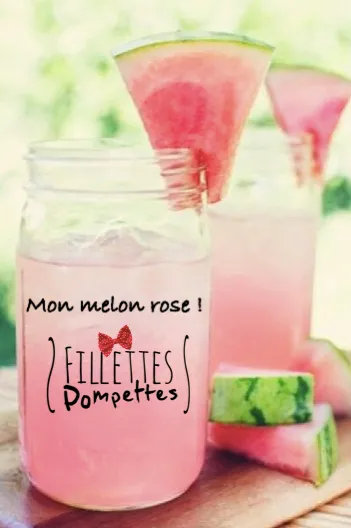 Recette Cocktail : Mon melon rose !