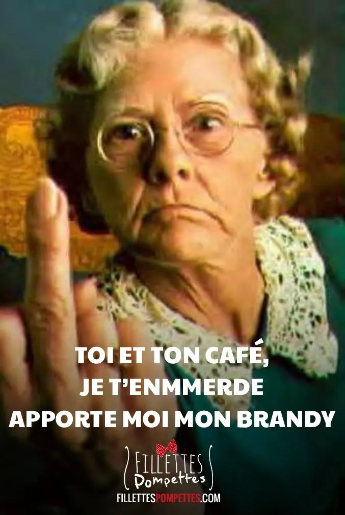 Apporte moi mon Brandy