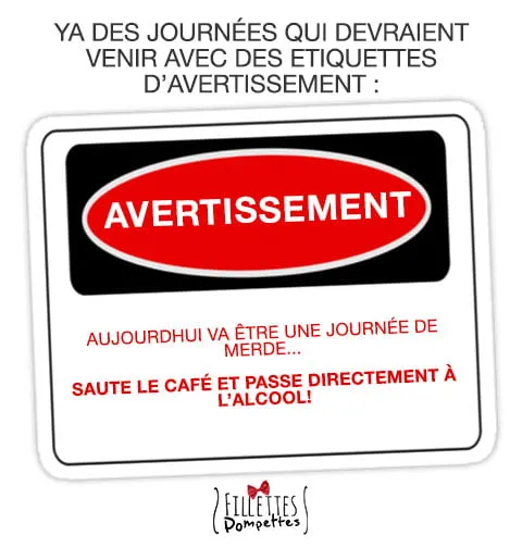 Y a des journées comme ça!