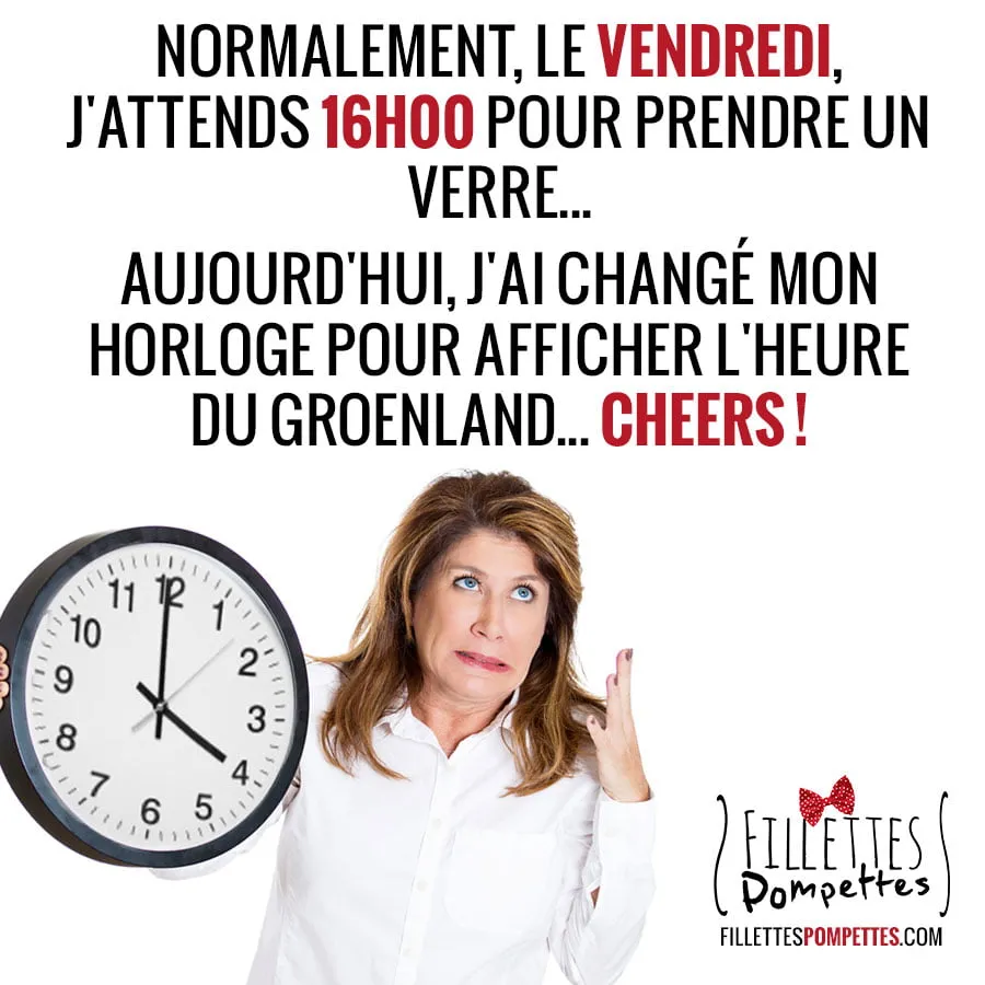 Pourquoi attendre 16h00 ?