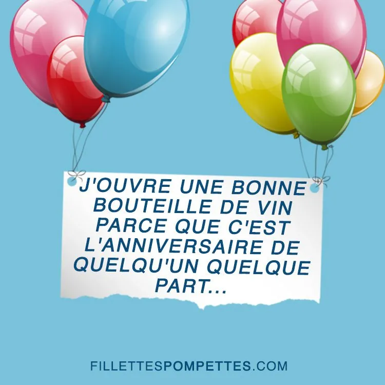 Joyeuse anniversaire!