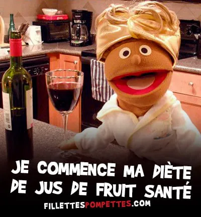 Diète de jus de fruits !