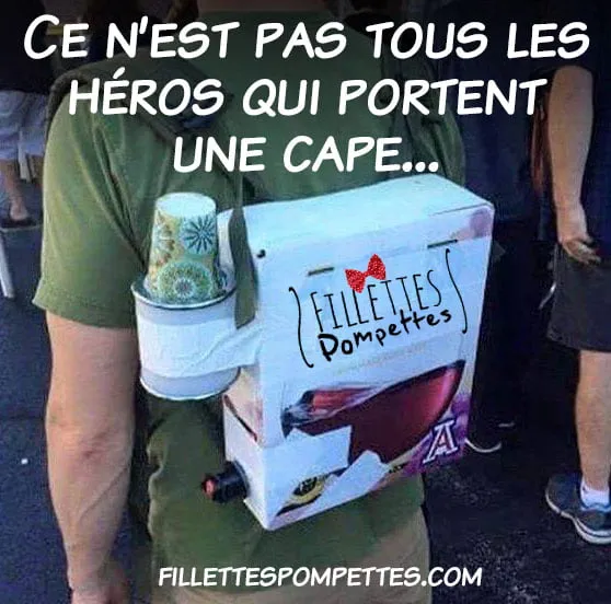 Ce n&rsquo;est pas tous les héros qui portent une cape !