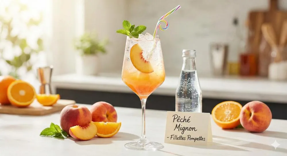 🍹 Le Mocktail « Pêché Mignon »