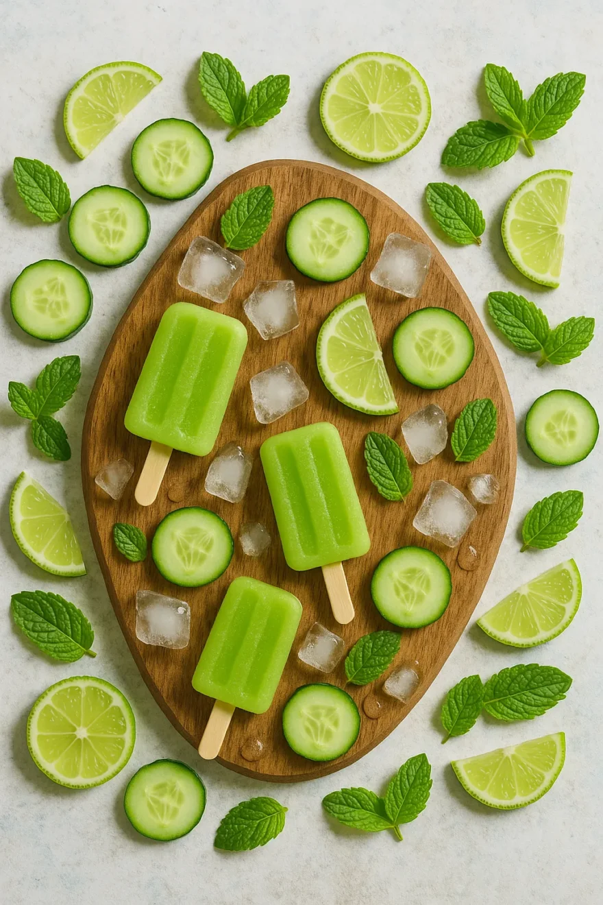 Pops Lime – Concombre & Gin