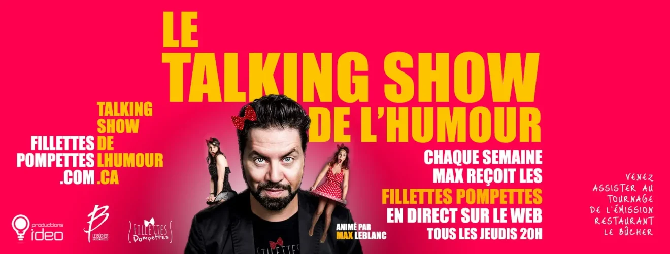 Les Fillettes Pompettes au « The Talking Show de l&rsquo;humour »