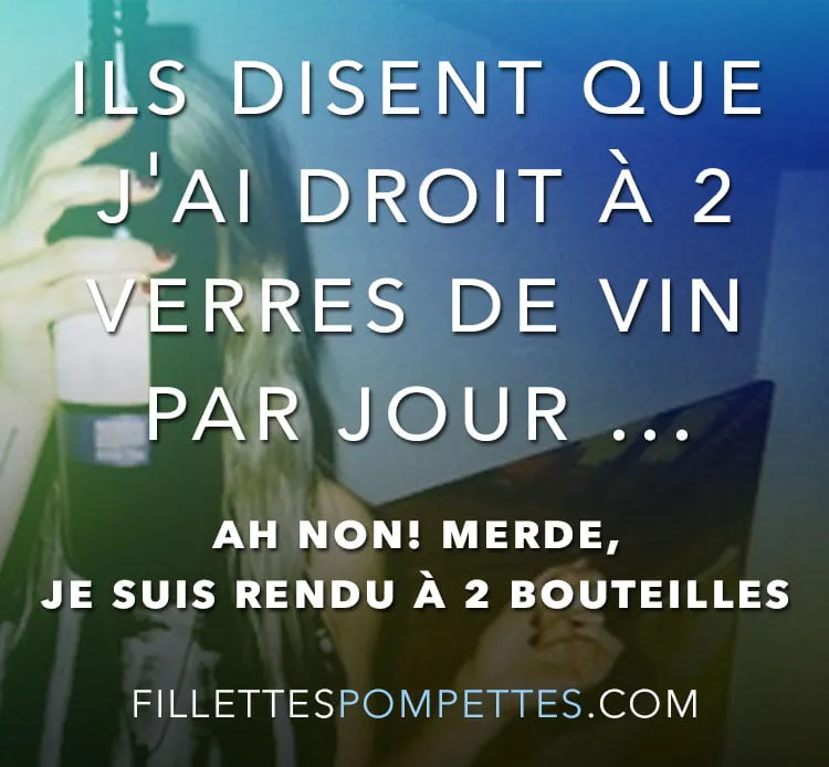 2 verres de vin par jour !