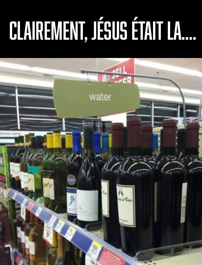 Clairement Jésus était la!
