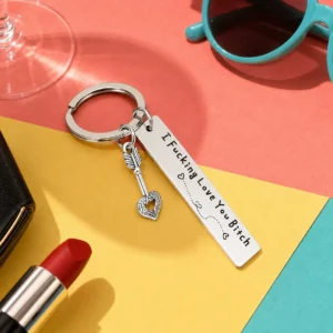 Porte-clés drôle pour meilleure amie – Cadeau Bestie
