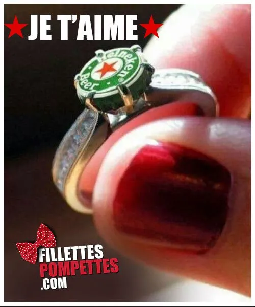 Je t&rsquo;aime en Heineken !