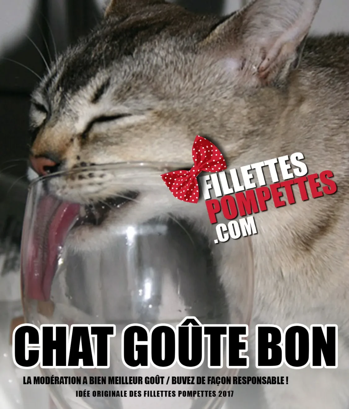 Le vin « Chat » goûte tellement bon…
