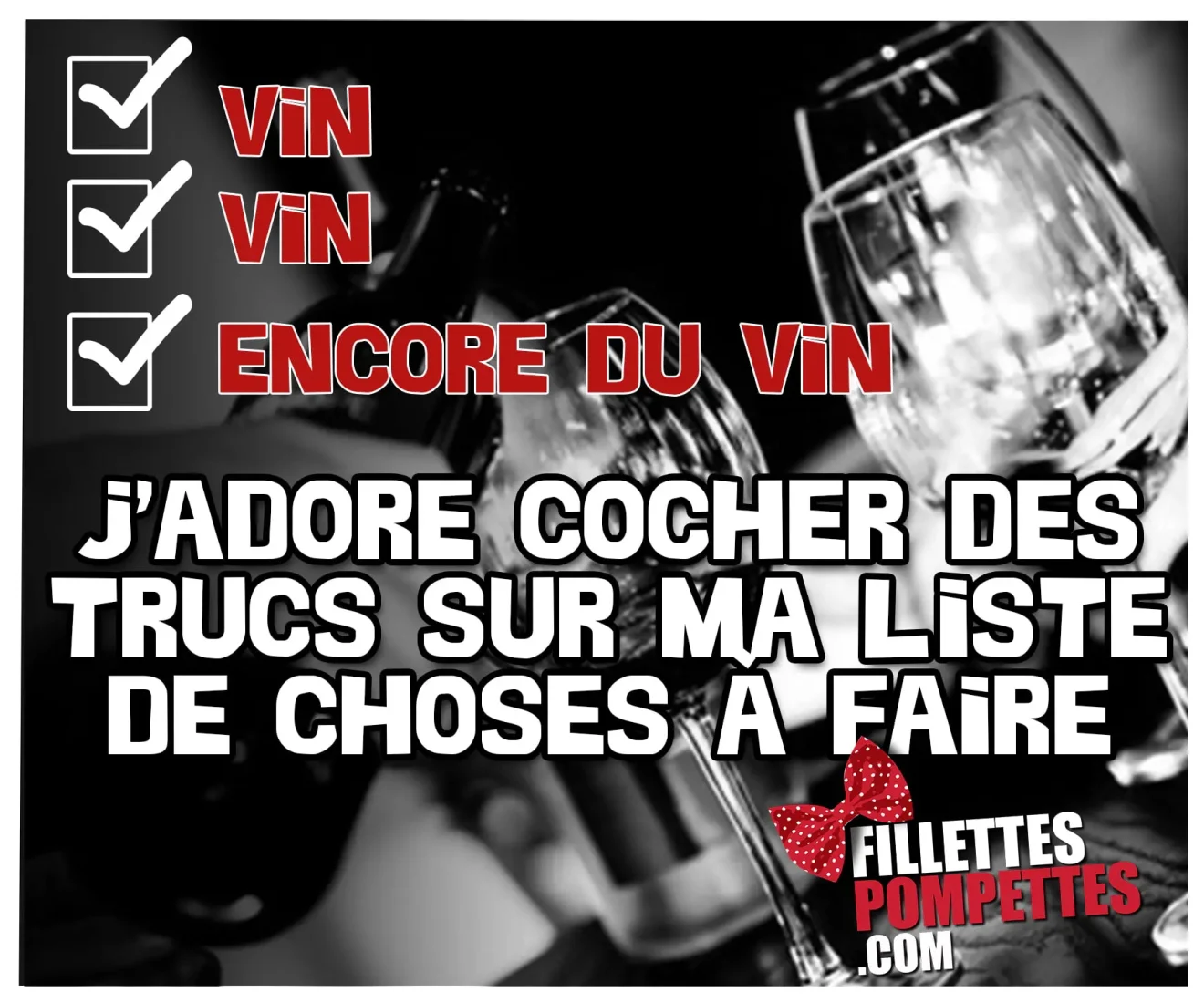 Avez vous une liste les Pompettes?