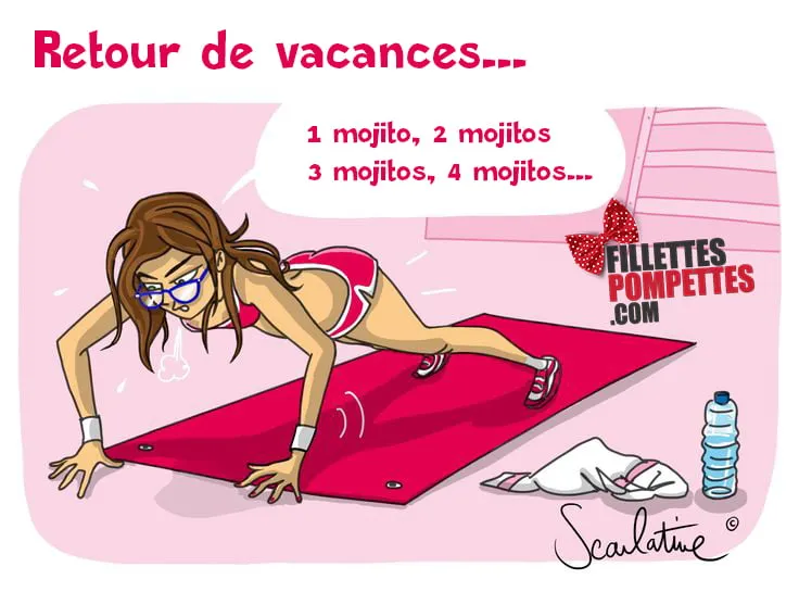Retour de vacance.