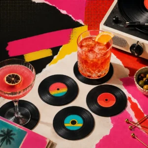 Le seul vinyle qu’on accepte de mettre sous un verre. 🍸