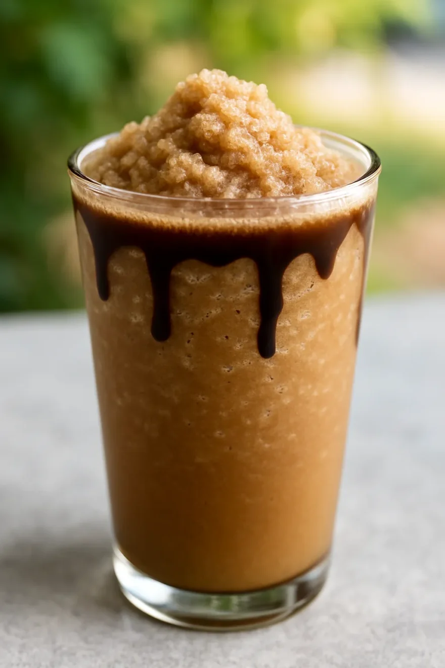 Slush au café comique
