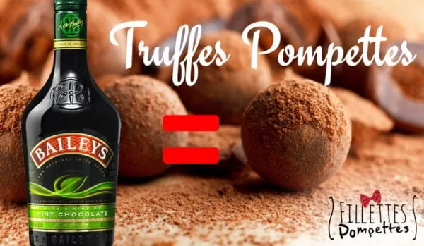 Truffes Baileys Menthe Chocolat