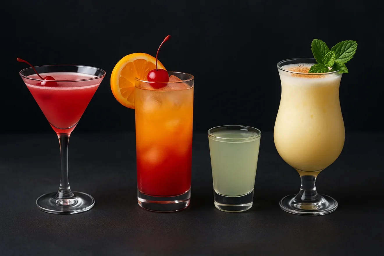 4 Cocktails qui mettront du piquant dans votre vie amoureuse!
