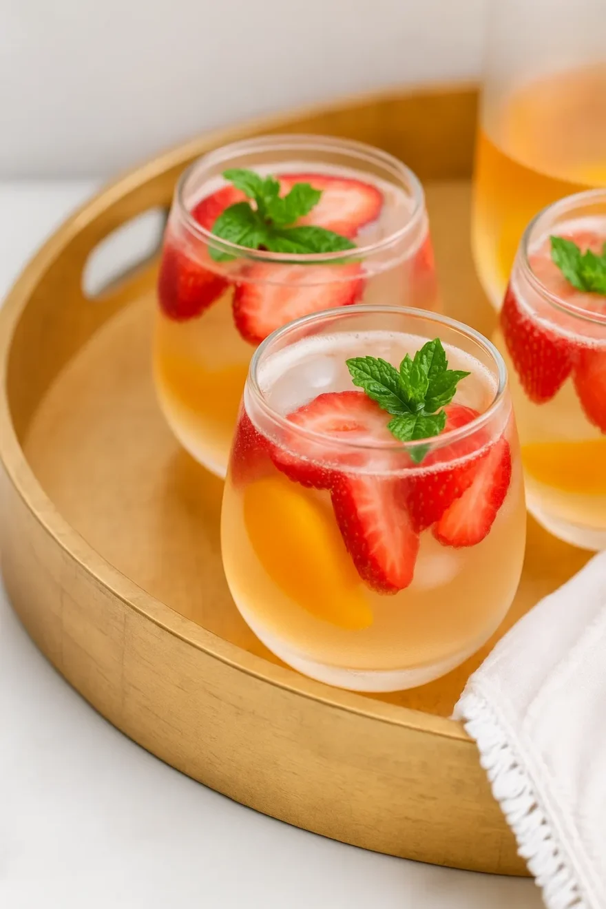 Sangria d&rsquo;été simple