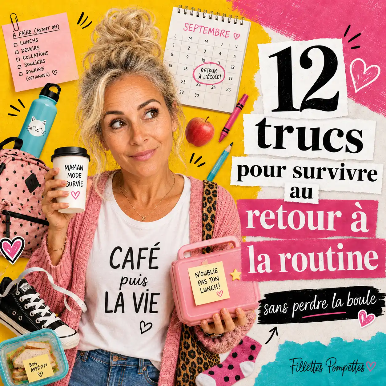 12 trucs pour une rentrée scolaire et des matins moins chaotiques